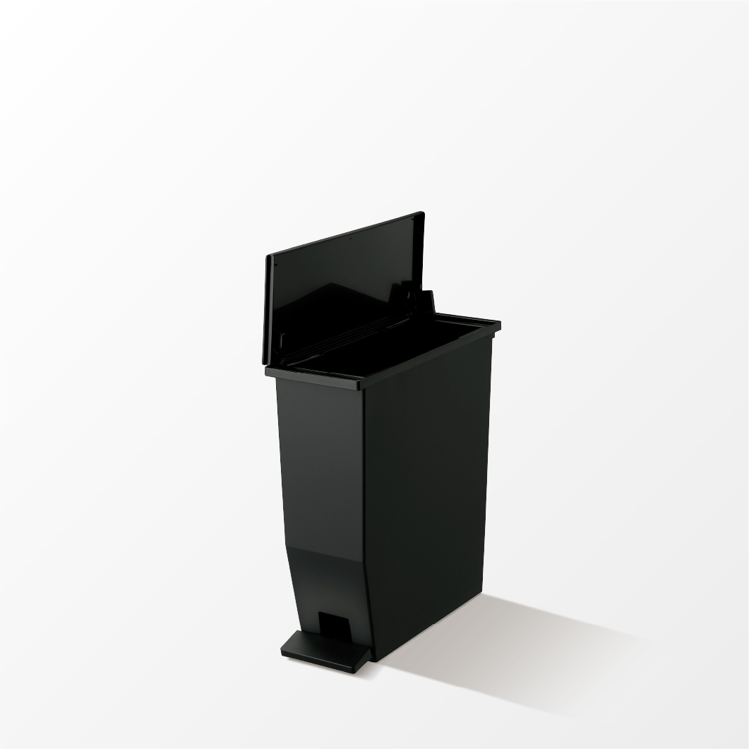 ペダルオープンスリム13L_BK_左開き